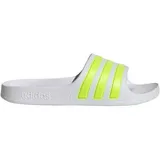 adidas Aqua Adilette Kids Cloud White / Solar Slime / Cloud White 39