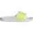 adidas Aqua Adilette Kids Cloud White / Solar Slime / Cloud White 39