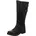 Damen R6590 Kniehohe Stiefel schwarz 38
