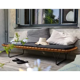 Houe MOLO Sonnenliege 202 x 68 x 35 cm Schwarz