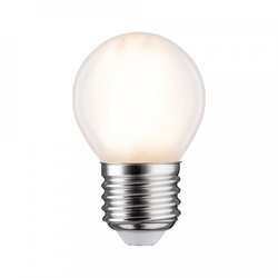 Paulmann 28635 LED Tropfen 5 Watt E27 Matt Warmweiß dimmbar