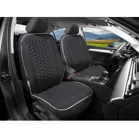 Walser Autositzbezug Kendal Vordersitze Collection Premium schwarz-weiß