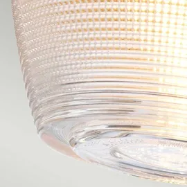 Elstead Lighting Dublin 1 E27 Lackiertes Naturmessing IP44