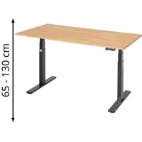 M-Wave Schreibtisch adlatus 100 Buche / Schwarz