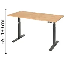 M-Wave Schreibtisch adlatus 100 Buche / Schwarz