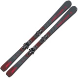 Ski Alpinski Carvingski On-Piste-Rocker - Fischer RC Fire SLR - 160cm - inkl. Bindung RS9 SLR Z2,5-9 - All Mountain Ski - geeignet für Einsteiger bis Fortgeschritten