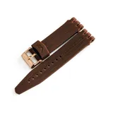 Vostok Europe Energia Rocket Silikonarmband / 26 mm/Braun EN-S-281-brown