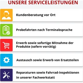 AsVIVA B15 City E-Bike 28 Zoll, B15_FBA 36V Trekkingrad Elektrofahrrad Pedelec weiß