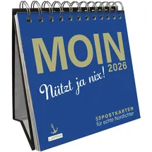Lappan Verlag MOIN Postkartenkalender 2026: Nützt ja nix!