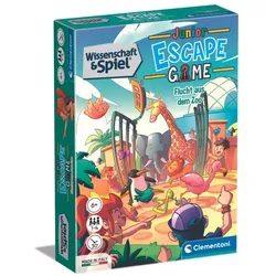Clementoni 81114 - Escape Game Junior: Flucht aus dem Zoo