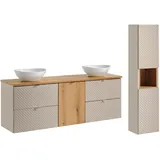 petits-meubles Manoa 4-tlg. Kaschmir