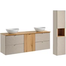 petits-meubles Manoa 4-tlg. Kaschmir