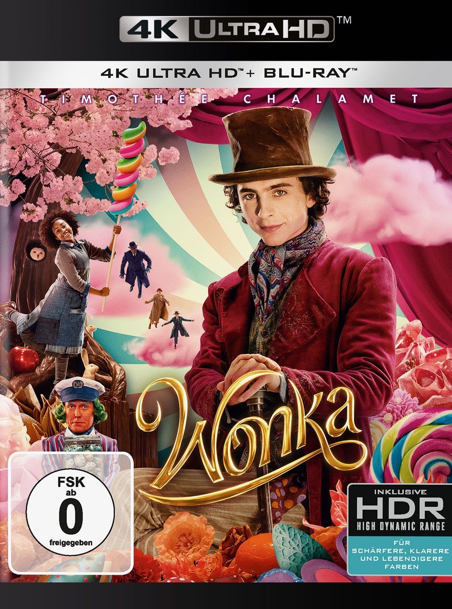 Wonka (4K Ultra HD) (+ Blu-ray) (Neu differenzbesteuert)
