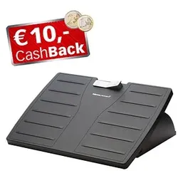AKTION: Fellowes Fußstütze Office SuitesTM Microban® schwarz Kunststoff mit CashBack