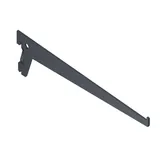 10100-00005= Single Regal Träger T 100 mm schwarzmatt Classic 50 Element System