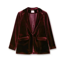 sheego Blusenblazer Jackenblazer Rot 56