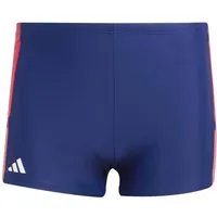 Adidas Colorblock Swim Boxer-Badehose Dark Blue / Pure Ruby / Lucid Red L