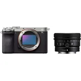 Sony Alpha 7C II silber mit SEL FE 40mm F2,5 G - 300 € Kombi-Rabatt bis 31.01.2025