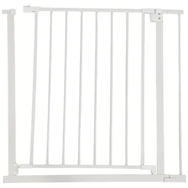 Relaxdays Treppenschutzgitter 75–100 cm Weiß