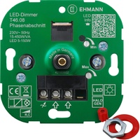 Ehmann T46 LED-Phasenabschnittdimmer, 15 - 150 W,