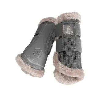 Eskadron Gamaschen Mesh Fauxfur Heritage 2023 Tendon Boots Earl Grey XL