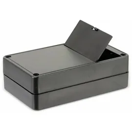 Kemo 6 V Kunststoffgehäuse mit 4x Mignon Batteriefach, 123 x 39 x 72 mm