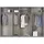 Rauch Schwebetürenschrank Quadra 315 x 210 x 62 cm Weiß