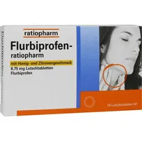 Ratiopharm Flurbiprofen-ratiopharm 8,75 mg Lutschtabletten