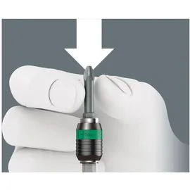WERA Kraftform Kompakt 400 Bit-Schraubendreher PH2 17-tlg. grün/schwarz