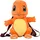 Karactermania Pokémon CHARMANDER - Plüsch-Rucksack - Orange
