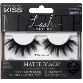 Kiss Lash Couture Matte Black Collection Lashes - Matte Velvet