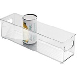 InterDesign iDesign 75030 Fridge Freeze Binz Kühlschrankbox, stapelbarer Aufbewahrungsbehälter aus Kunststoff, durchsichtig Transparent
