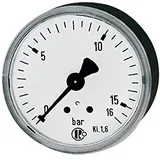 Riegler Standardmano, KS-G., G 1/4 hinten zentrisch, 0 - 100,0 bar, Ø63