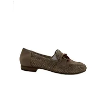 Jana Damen Slipper Runde Spitze Vegan, Beige (Natural), 40
