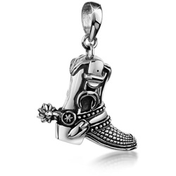 KUZZOI Herren Stiefel Boots Rock in 925 Sterling Silber OneSize 