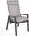 Garden Pleasure MATERA Gartenstuhl 56,5 x 65 x 110 cm grau 1 St.