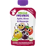 Erdbär Freche Freunde Bio Quetschmus Apfel, Birne & Passionsfrucht 100 g