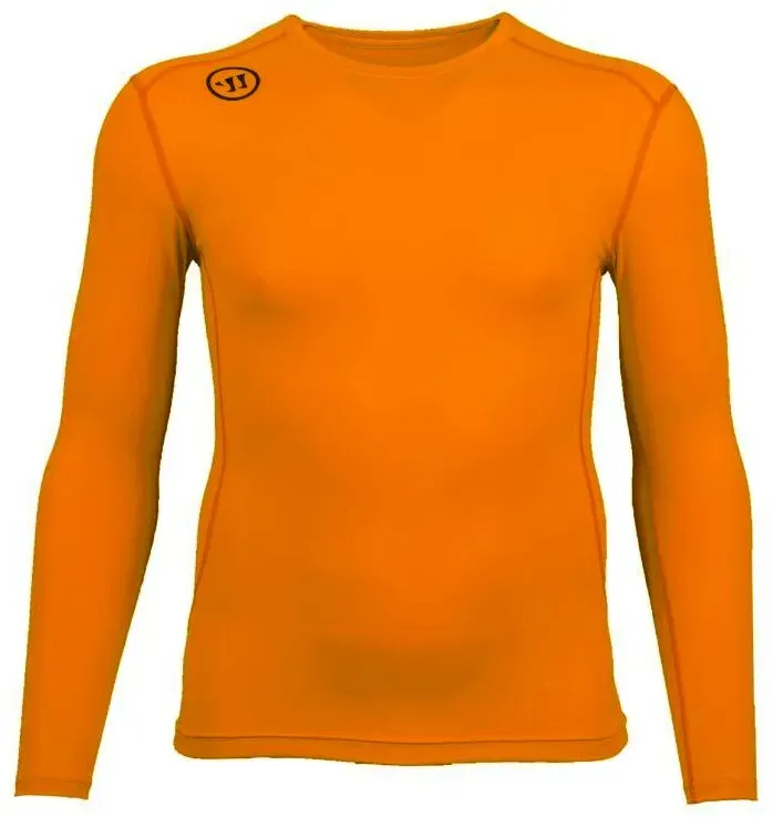 Kompressionsshirt Warrior  Compression LS Junior L - orange