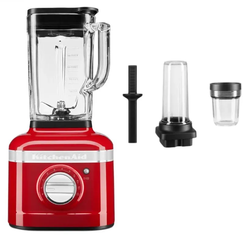 KitchenAid K400 Standmixer Komplett-Paket - Empire Rot