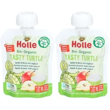 Holle Tasty Turtle Apfel & Birne mit Joghurt 2 x 85 g
