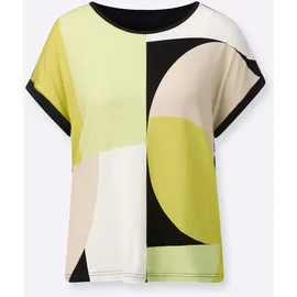 Inspirationen WITT WEIDEN Druck-Shirt in pistazie-schwarz-bedruckt | Gr.: 36