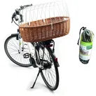 Aumüller Fahrrad-Transportkorb für Hunde, L: 72 cm + Schutzhaube - Gepäckträgermontage