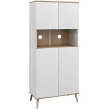 Homcom Küchenbuffet 80 x 40 x 178 cm Weiß