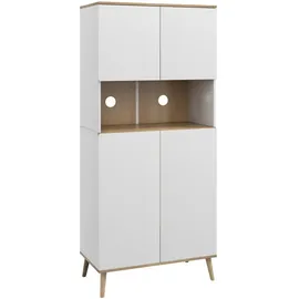 Homcom Küchenbuffet 80 x 40 x 178 cm Weiß