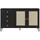 woodroom Valencia 140 x 80 x 40 cm Schwarz