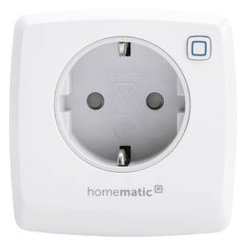 eQ-3 Homematic IP Dimmer Steckdose Phasenabschnitt Typ F, Funksteckdose mit Dimmer (150327A0)