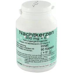 Nachtkerzen 500 mg+E Kapseln