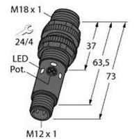 Turck Reflexions-Lichttaster M18-3VPDS-Q8 3092554 1St.