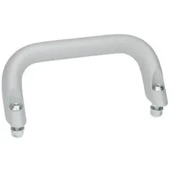 565.2-26-160-B-SR Schräge Bügelgriffe, Aluminium