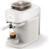 Philips Baristina Espressomaschine BAR320/00 mit Bean Swap Naturweiß / Weiß